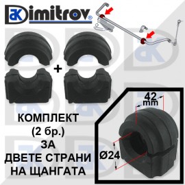 Тампони предна стабилизираща щанга BMW 1 2 3 4
